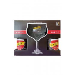 Pack Kasteel Rouge 4 Cervezas + Copa - Cervezas del Mundo