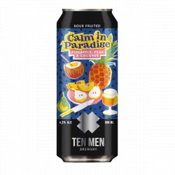 Ten Men Calm In Paradise: Pineapple, Pear & Coconut - Craft Central