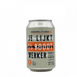 Hofbrouwerij Reijngoud – Je Lijkt Wel Een Bootwerker! – Robust Rotterdam Porter - Rebel Beer Cans