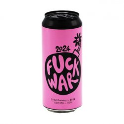 CRAK Brewery - 2024 Fuck War - Bierloods22