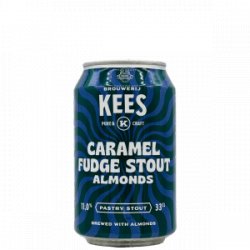 KEES  Caramel Fudge Stout Almonds - Rebel Beer Cans