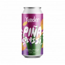 Yonder - Piña Colassi - Mango, Coconut & Pineapple Lassi Sour   - Hops and Hampers