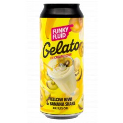 Funky Fluid Gelato: Yellow Kiwi & Banana Shake