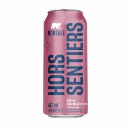 Boréale - Hors sentier - Raspberry Sour - UpsideDrinks