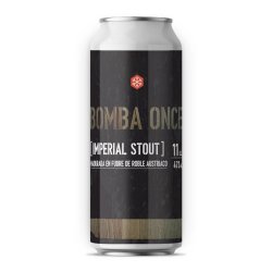 Granizo  Bomba Once  Imperial Stout madurada en fudre de roble Austriaco - Barbudo Growler