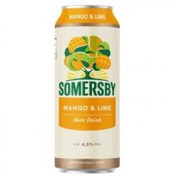 Somersby Mango & Lime Beer (4 x 500ml) - Castle Off Licence - Nutsaboutwine