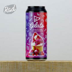 Funky Fluid Gelato Berries & Cream Ice Cream Sour - Radbeer