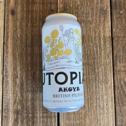 Utopian Brewing  Akoya Pilsner  Pilsner - Beer No Evil