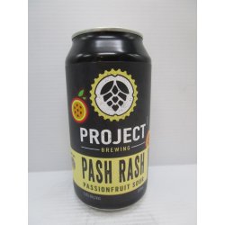 Project Brewing - Pash Rash Passionfruit Sour 3.6% 375ml - Grape & Grain