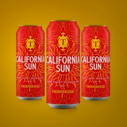 Thornbridge California Sun, 4.5% West Coast Session IPA 12 x 440ml cans - Thornbridge Brewery