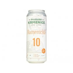 Kamenice nad Lipou - 10°Kamenická 0,5l plech 4,2% alc. - Beer Butik