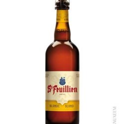 St. Feuillien Blonde 7,5 % 75 cl - Trappist.dk - Skjold Burne