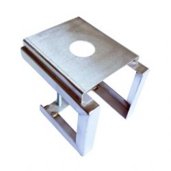 Soporte de acero inox. para bandeja y columna ø5cm - Todocerveza