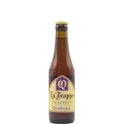La Trappe Quadruple 10° 33cl - Belgian Beer Bank