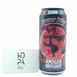 AMAGER Berry Bliss: Raspberry & Licorice Sour Lata 44cl - Hopa Beer Denda