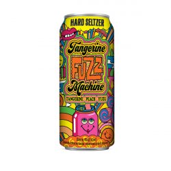 Flying Monkeys Tangerine Fuzz Machine Hard Seltzer - Flying Monkeys Craft Brewery