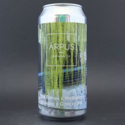 Arpus Brewing Co - TDH Rakau x Motueka x Riwaka x Galaxy IPA - 6.5% (440ml) - Ghost Whale