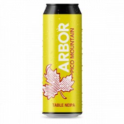 Arbor Ales - Pico Mountain - 3.4% Table NEIPA - 568ml Can - The Triangle