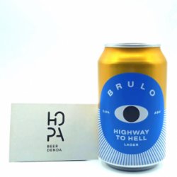 BRULO Highway To Hell Lata 33cl - Hopa Beer Denda