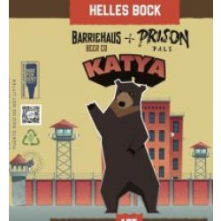 Prison Pals & Barriehaus Katya Helles Bock 16oz 4pk Cn - Luekens Wine & Spirits