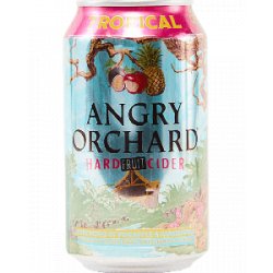 Boston Beer Company Angry Orchard Tropical Fruit Cider - Half Time