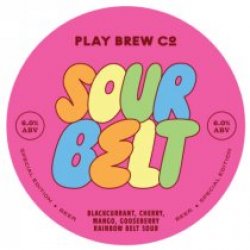 Play Brew Co Sour Belt (Keg) - Pivovar