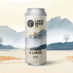 Lakes Brew Co Rivers & Lakes  Soft IPA  5.3% - Lakes Brew Co