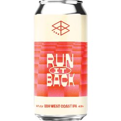 Range Brewing Run It Back (Coast To Coast) - DDH WC IPA Range Brewing Run It Back (Coast To Coast) - DDH WC IPA