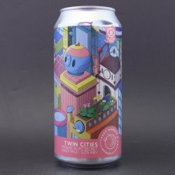 Left Handed Giant - Twin Cities: Mosaic & Vic Secret - 5.2% (440ml) - Ghost Whale