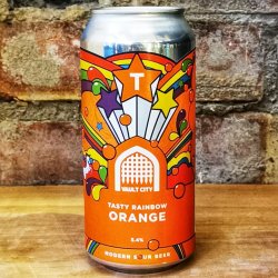 Vault City Tasty Rainbow Orange 5.4% (440ml) - Caps and Taps