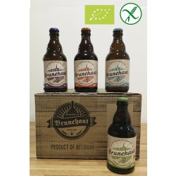 Pack de Cervezas Brunehaut  Orgánicas y sin Gluten - Cervebel