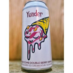 Yonder Brewing - Honeycomb Double Berry Ripple Scoop - Dexter & Jones