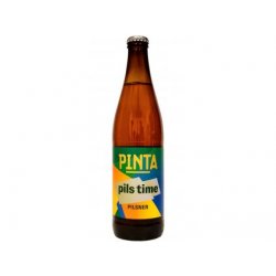 PINTA - 12°Pils Time 0,5l sklo 5% alk. - Beer Butik