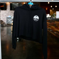 8 bit Circle Crop Hoodie - 8 bit Brewing Company