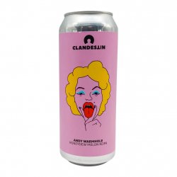 Clandestin Beer ANDY WARMHOLE