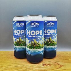 Dogma - HOPE HAZY IPA 500ml - Goblet Beer Store