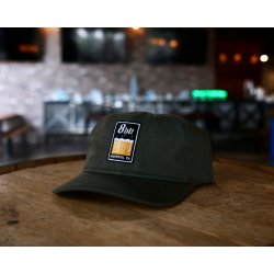 8 Bit Olive Green Patch Hat - 8 bit Brewing Company