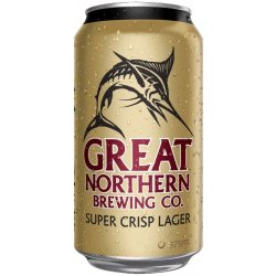 Great Northern Brewing Co. Super Crisp Lager Great Northern Brewing Co. Super Crisp Lager