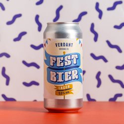 Verdant  Festbier 2024 Lager  5.5% 440ml Can - All Good Beer