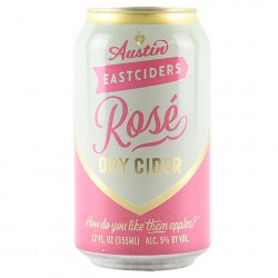 Austin Eastciders Rose Dry Cider - CraftShack