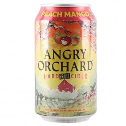 Angry Orchard Peach Mango Hard Fruit Cider - CraftShack