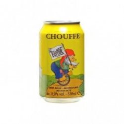 La Chouffe 8% (24 x 33cl Canettes) - Big Bag Delivery