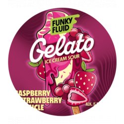 Funky Fluid - Gelato: Raspberry & Strawberry Popsicle - 20L keg - Hopping Borders