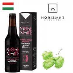 Horizont Night Shift 2022 Wheat Wine Aged in Bourbon & Rum Barrels 330ml - Drink Online - Drink Shop