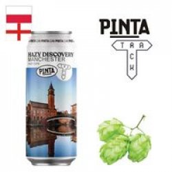 Pinta  Track Brewery - Hazy Discovery Manchester 500ml CAN - Drink Online - Drink Shop