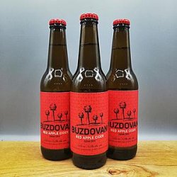 Buzdovan - RED APPLE CIDER 330ml - Goblet Beer Store