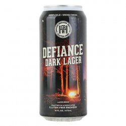 Ground Breaker Defiance Dark Lager - CraftShack