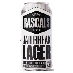 Rascals Jailbreak Helles Lager 44cl - Molloys