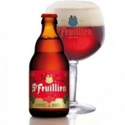 St Feuillien Noël 9% (Casier de 24 x 33cl) - Big Bag Delivery