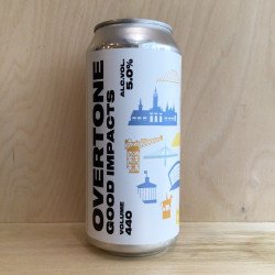 Overtone Brewing 'Good Impacts' Pale Ale Cans - The Good Spirits Co.